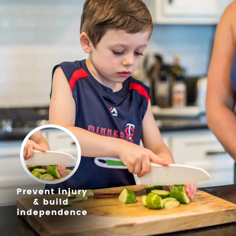 🔥 Hot Sale — 49% OFF🔥SafeSlice Kiddo Safe Kitchen Set