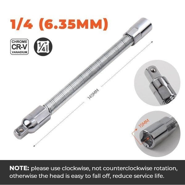 🔥 BIG SALE - 47% OFF🔥Electric Wrench Sleeve Universal Extension Rod 🔥Hot Sale🔥