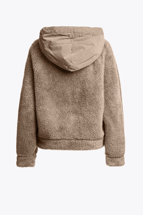 CREAMY - FULL-ZIP SWEAT