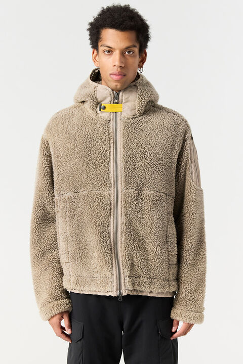 CAMAGLIO - CURLY FLEECE HOODIE