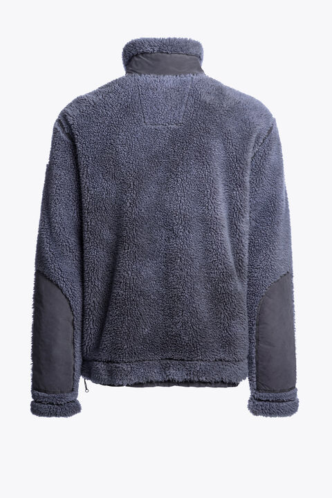 KIMBALL - CURLY FLEECE FULL-ZIP SWEAT