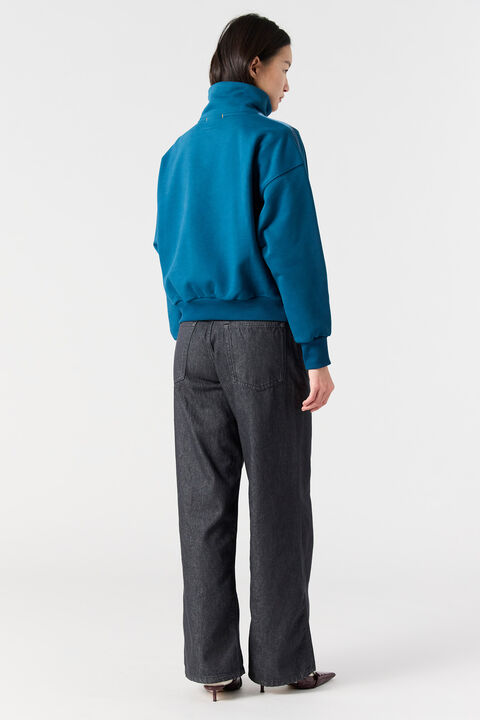 ZENDAYA - HALF-ZIP SWEAT