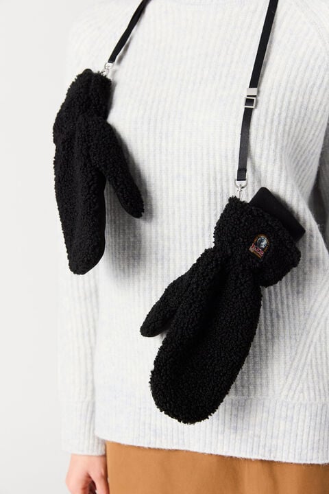 POWER - CURLY FLEECE MITTENS