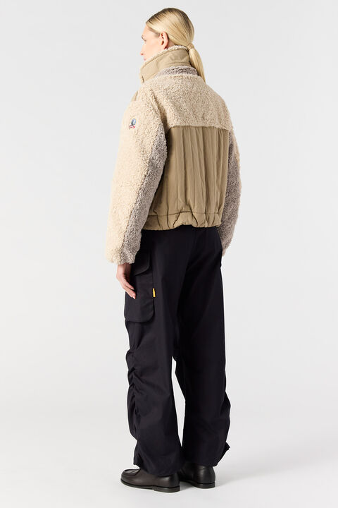 KAEDE - CURLY FLEECE BOMBER