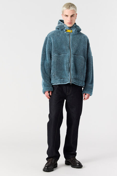 CAMAGLIO - CURLY FLEECE HOODIE