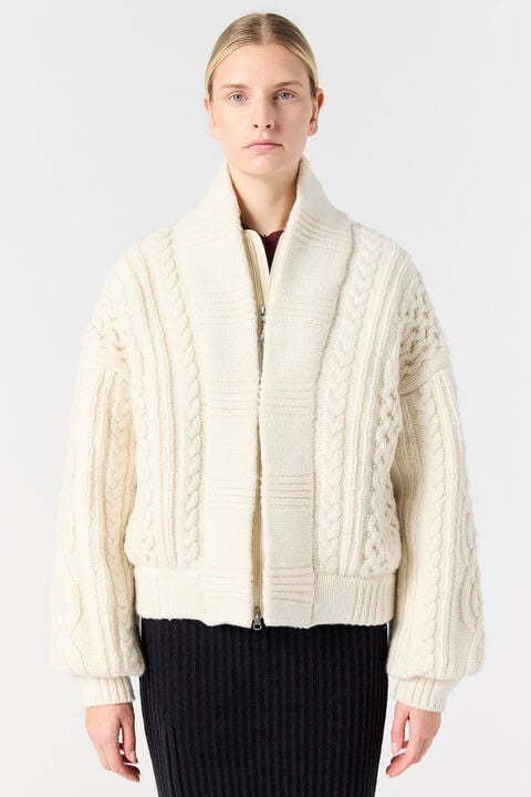 NEZUKO - FULL-ZIP CARDIGAN