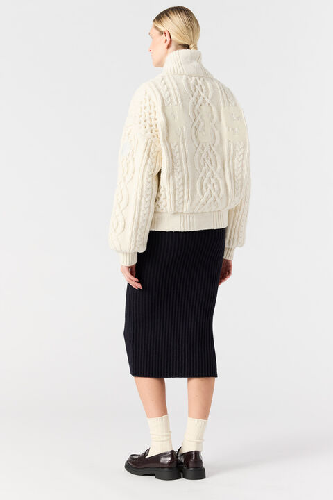 NEZUKO - FULL-ZIP CARDIGAN