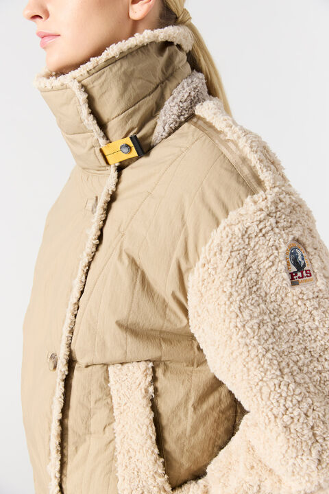 KAEDE - CURLY FLEECE BOMBER