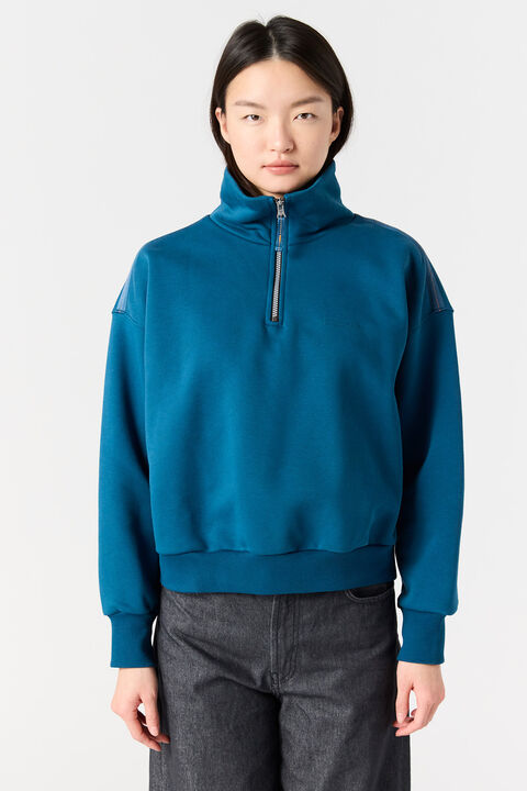 ZENDAYA - HALF-ZIP SWEAT