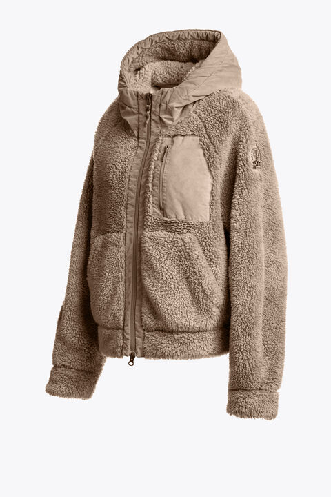 CREAMY - FULL-ZIP SWEAT