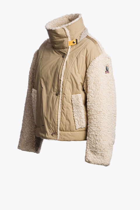 KAEDE - CURLY FLEECE BOMBER