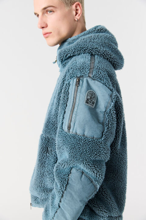 CAMAGLIO - CURLY FLEECE HOODIE