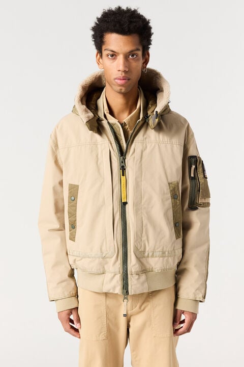 GOLD B. - HOODED BOMBER