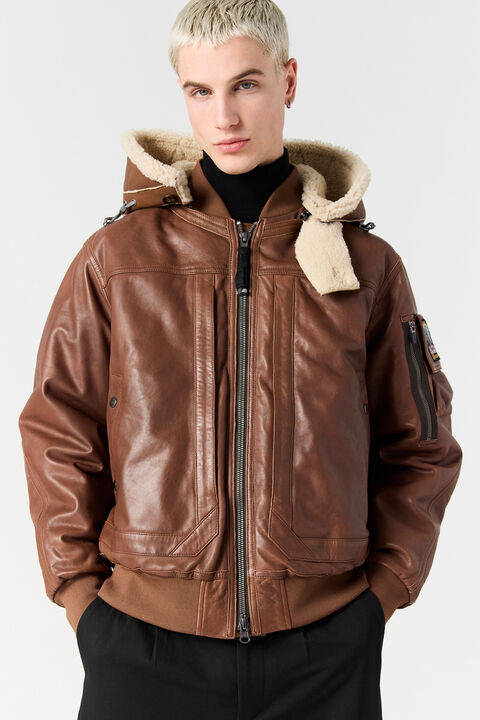 JULIUS SPECIAL - LEATHER BOMBER JACKET