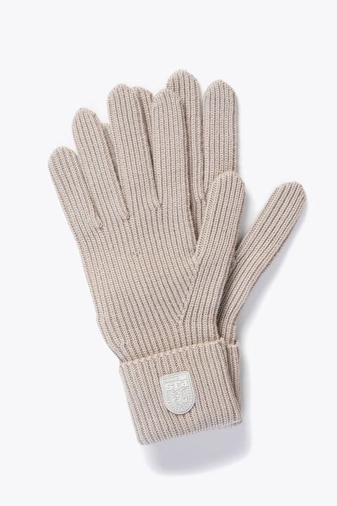 PLAIN - MERINO WOOL GLOVES