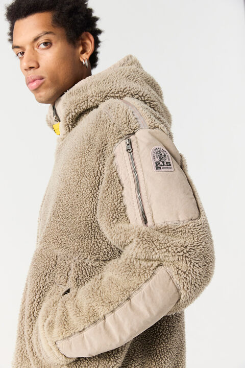 CAMAGLIO - CURLY FLEECE HOODIE