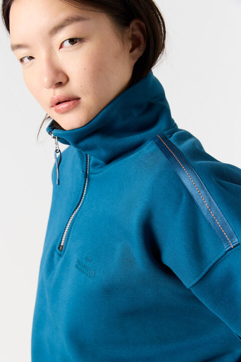 ZENDAYA - HALF-ZIP SWEAT