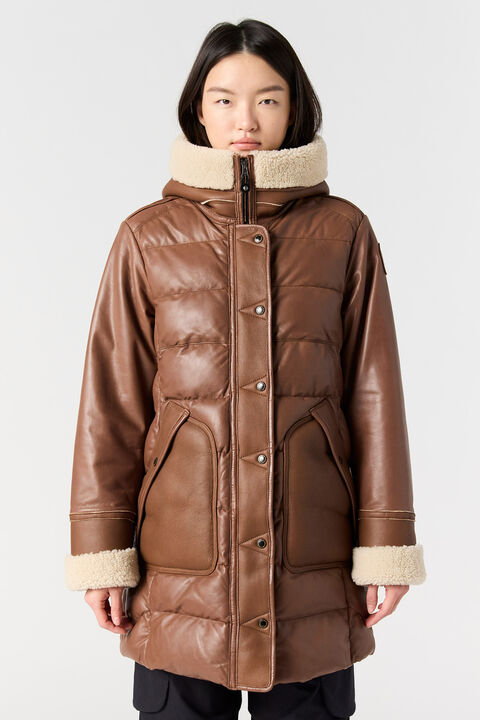 DEMI SPECIAL - LEATHER COAT