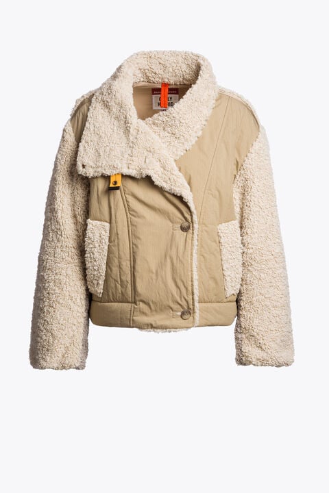 KAEDE - CURLY FLEECE BOMBER