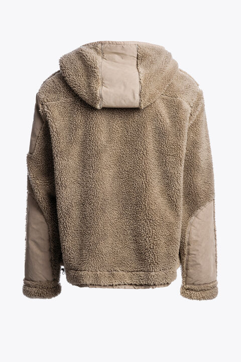 CAMAGLIO - CURLY FLEECE HOODIE