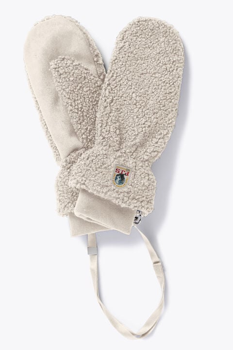 POWER - CURLY FLEECE MITTENS