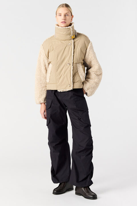 KAEDE - CURLY FLEECE BOMBER