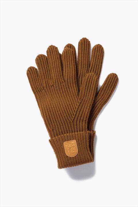 PLAIN - MERINO WOOL GLOVES