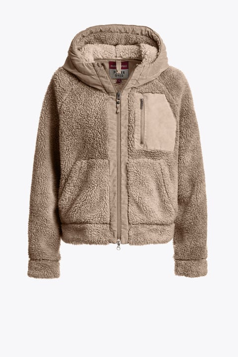 CREAMY - FULL-ZIP SWEAT