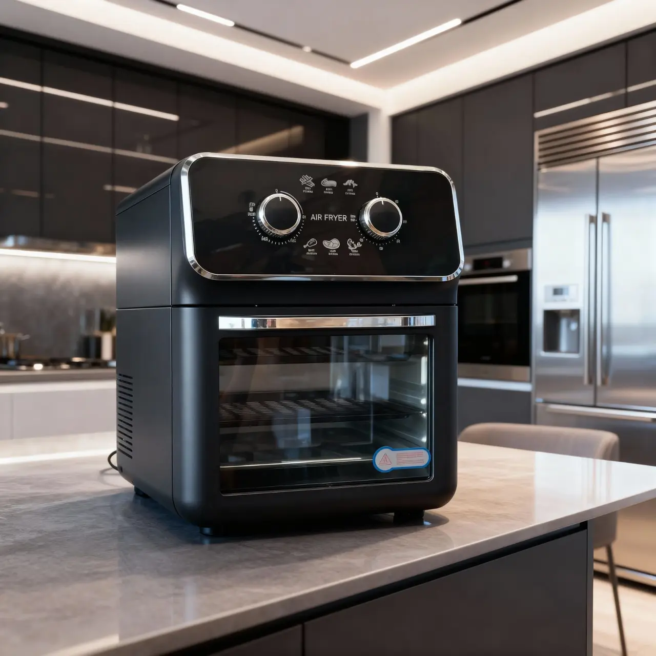 Fritadeira Elétrica Sem Óleo Air Fryer Forno 12L 220v - Home Land