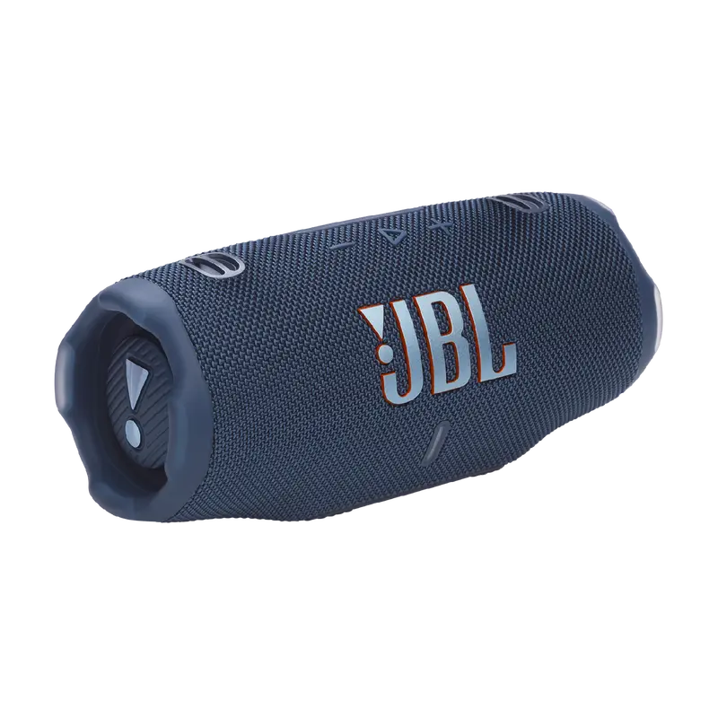 JBL Charge 6, caixa de som Bluetooth portátil à prova d'água e resistente a quedas.