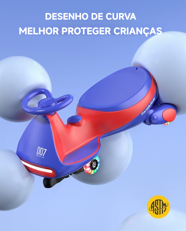 【Presente de Natal】Carrinho Elétrico FanttikRide N7 com Pedal, Brinquedo para Montar, Compras de Natal da TikTokShop