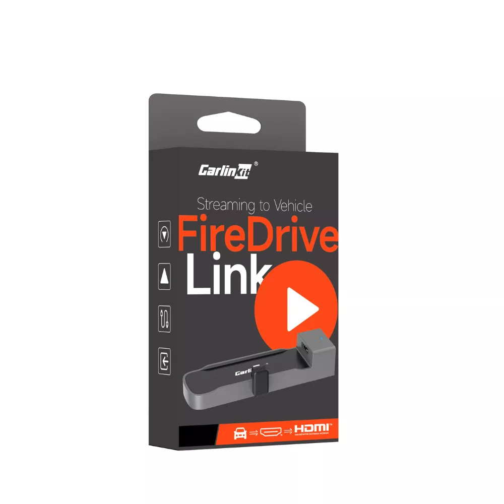 Carlinkit FireDrive Link: Convert Wired CarPlay to HDMI for Fire TV Stick Streaming