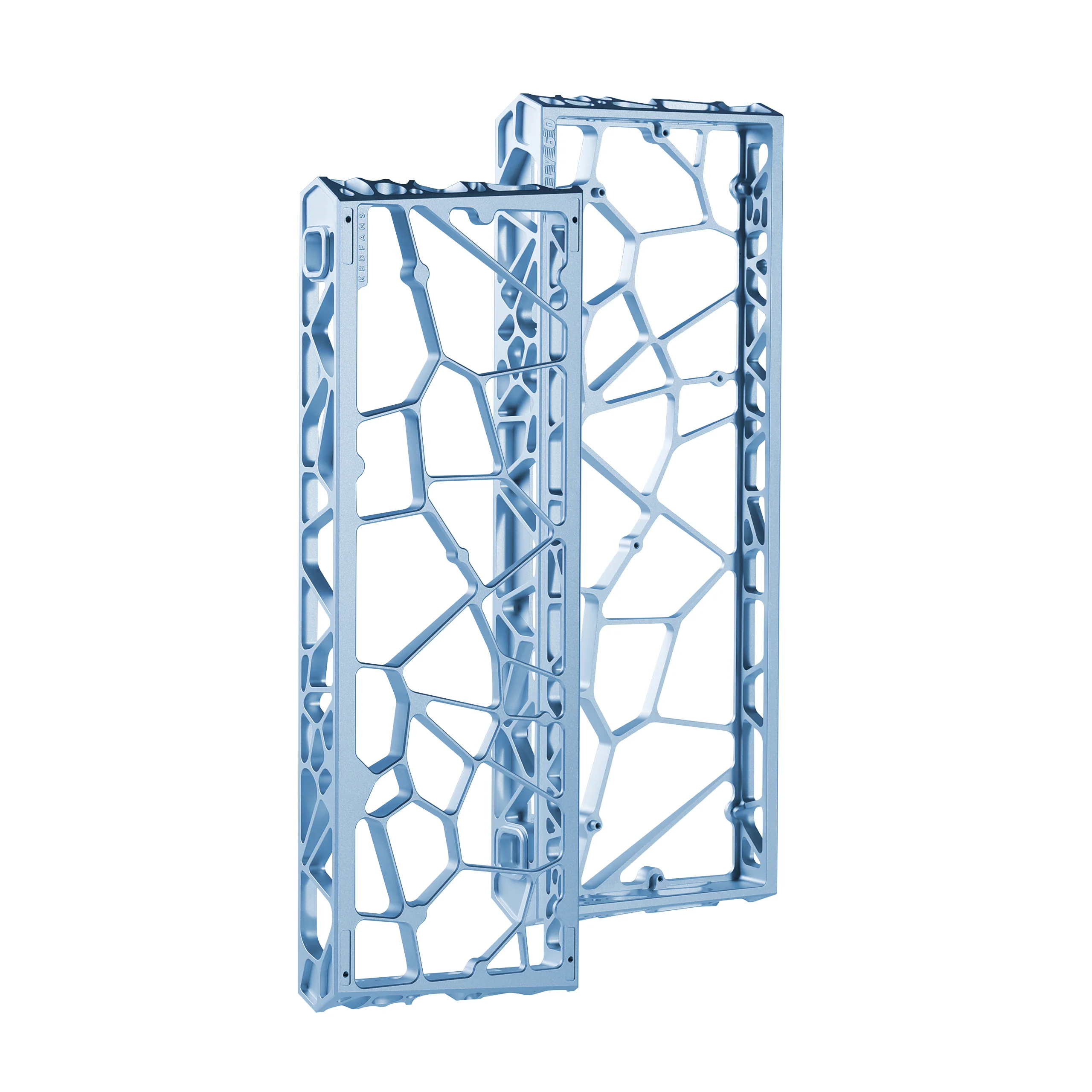 Ready to use Holy60 Keyboard with PBTfans Klein Blue R3