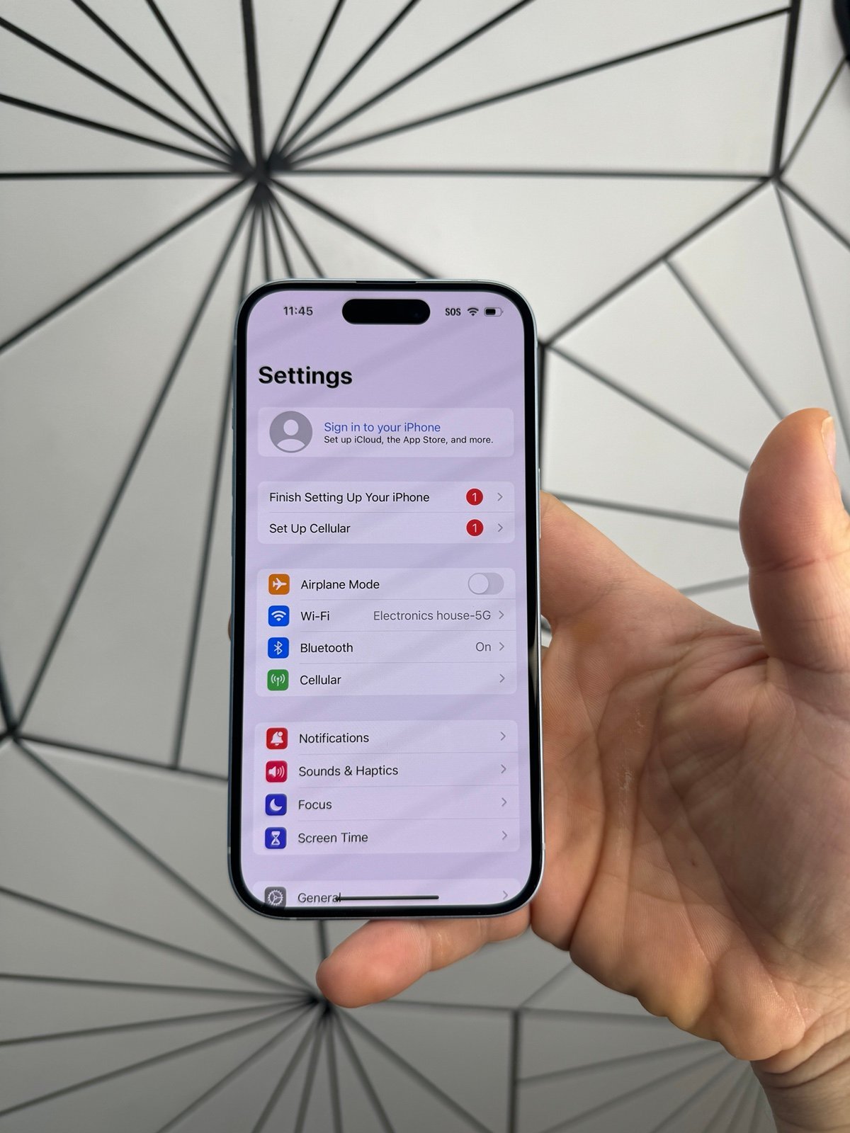 iPhone 15 Blue 128GB ATT & H2O like New with Apple Care til Jun 2025 9Y88