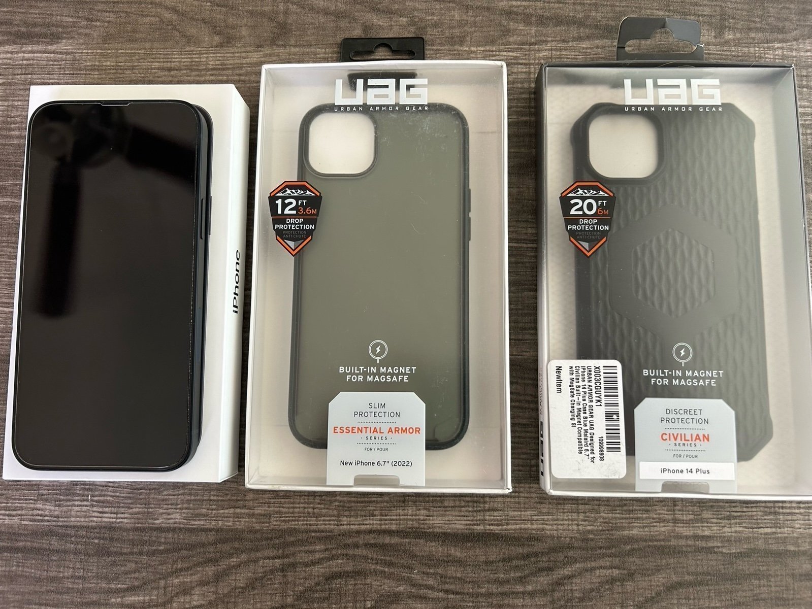 Apple iPhone 14 Plus 6.7” Screen 128GB Midnight Unlocked + Extras 8L63