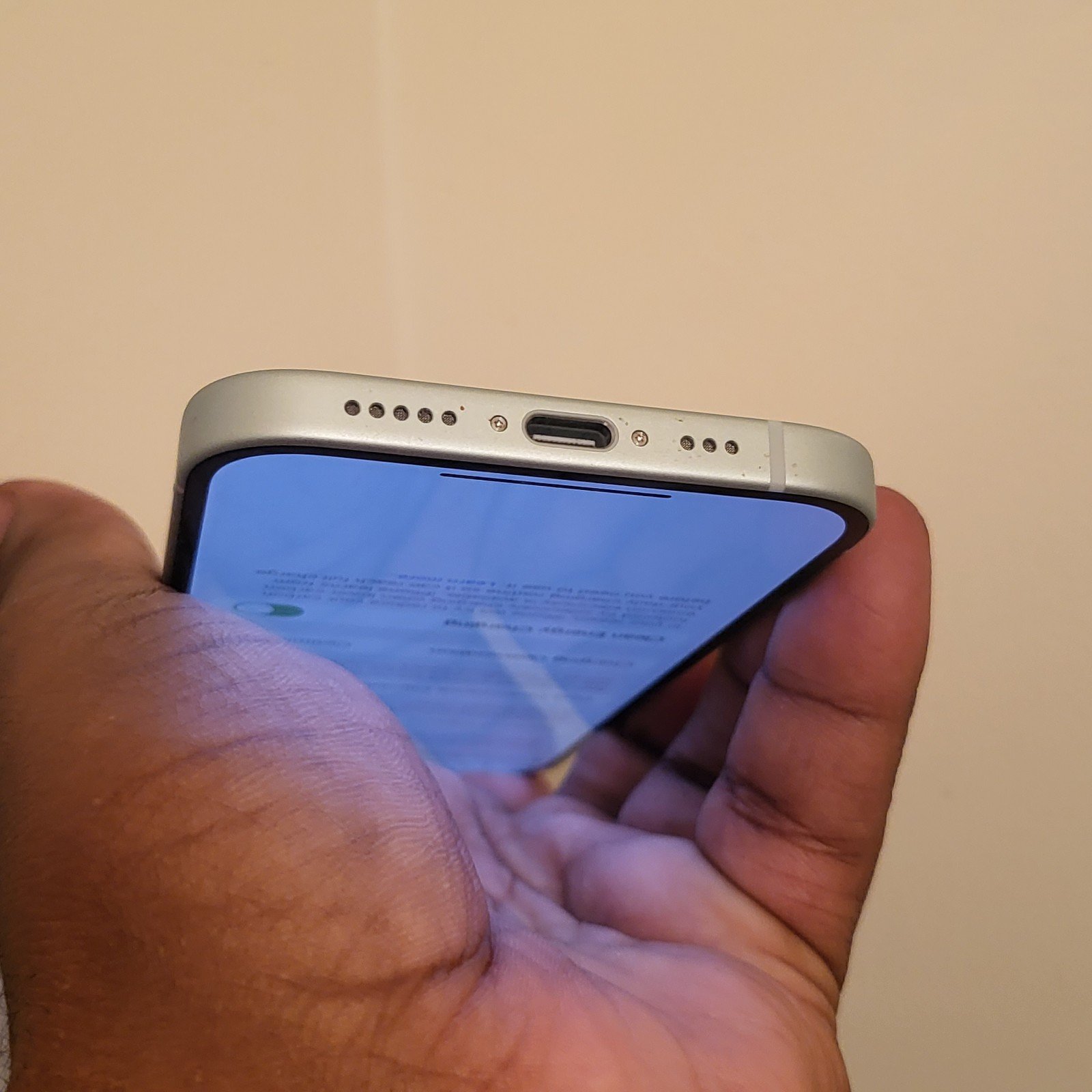 Apple iphone 15 128gb blue unlocked 5J98