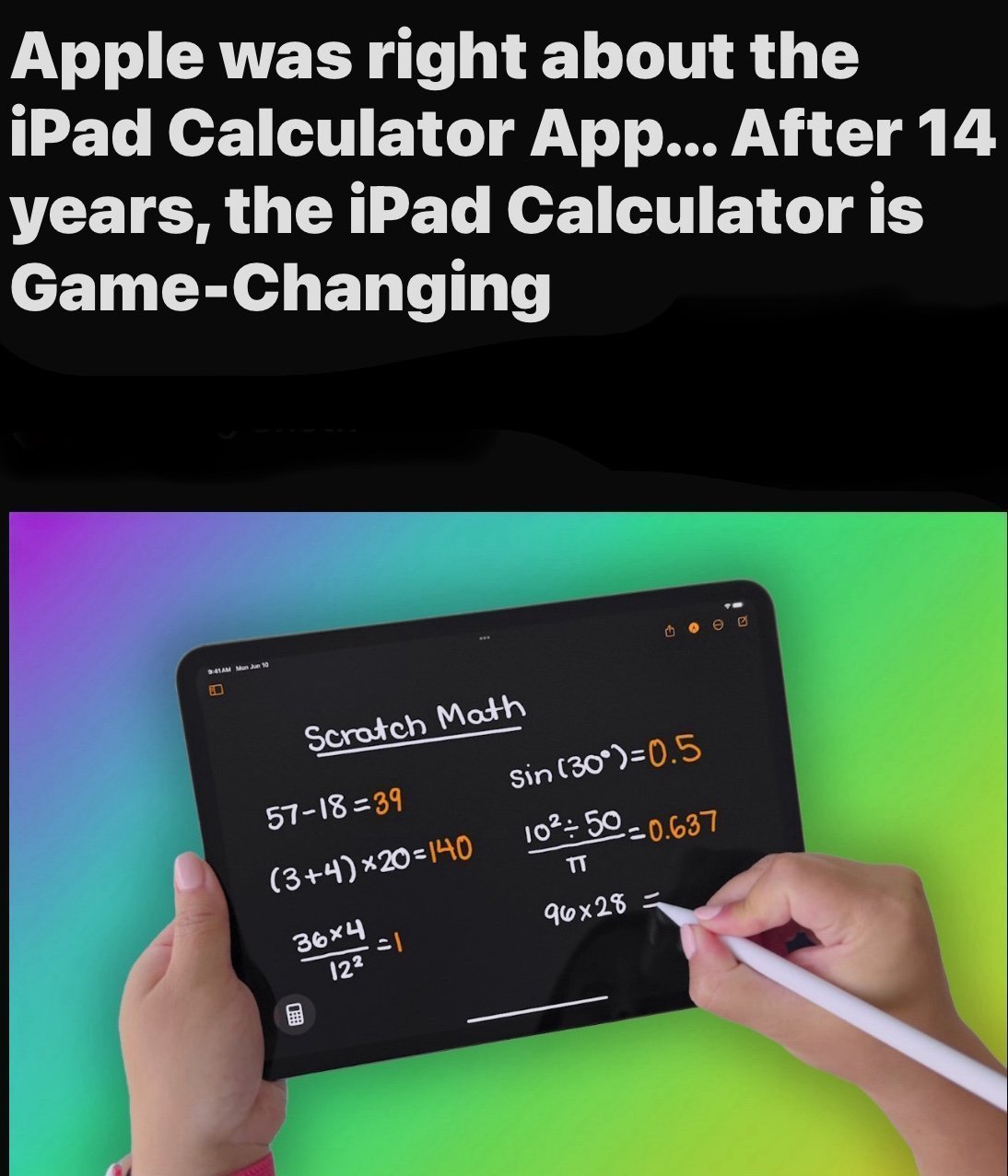 Apple iPad Pro 12.9-inch (6th Gen) 128 GB WI-FI + Cellular and Apple Pencil 5O65