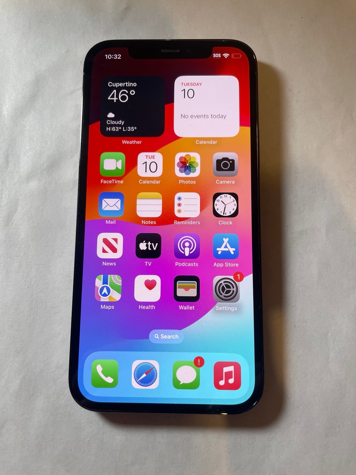 Apple iPhone 12 Pro 256gb unlocked 1Q39