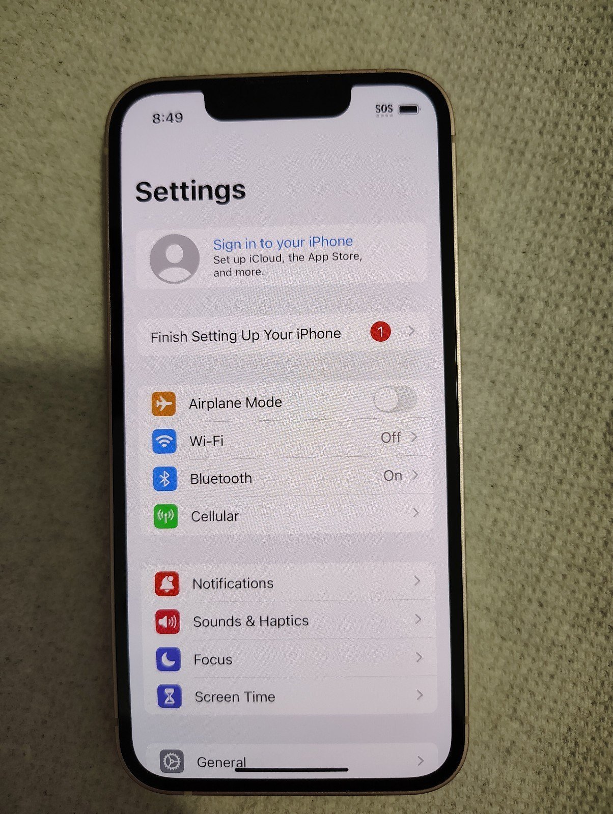 Apple iPhone 13 Mini 128 GB in Pink - Carrier Unlocked 6L87