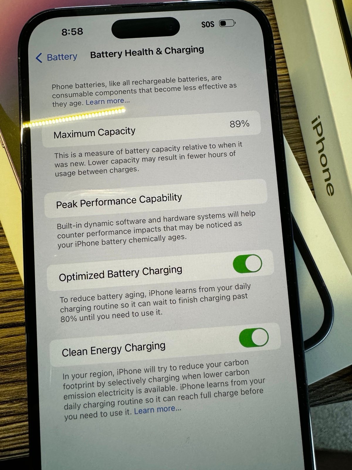 iPhone 14 Pro Max unlocked 512GB Great Condition Deep Purple 1H76