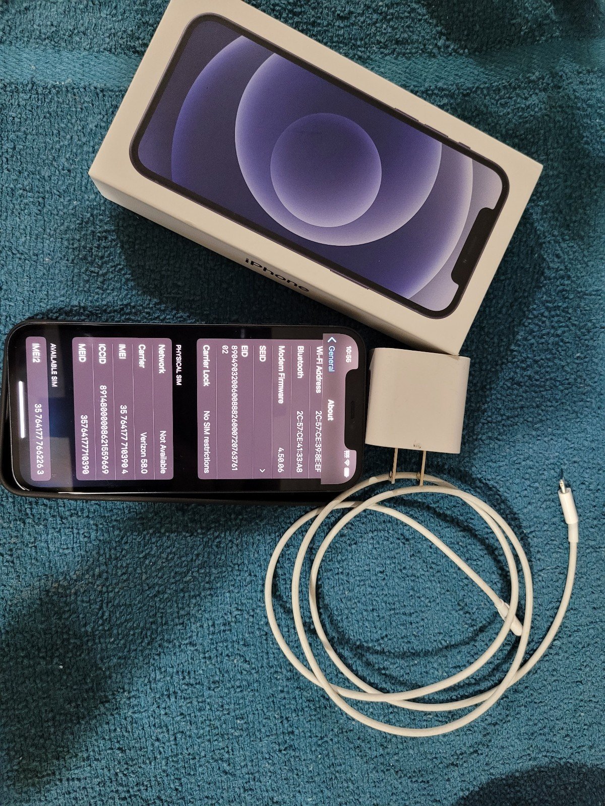 Apple iPhone 12 64 gb unlocked 8C98