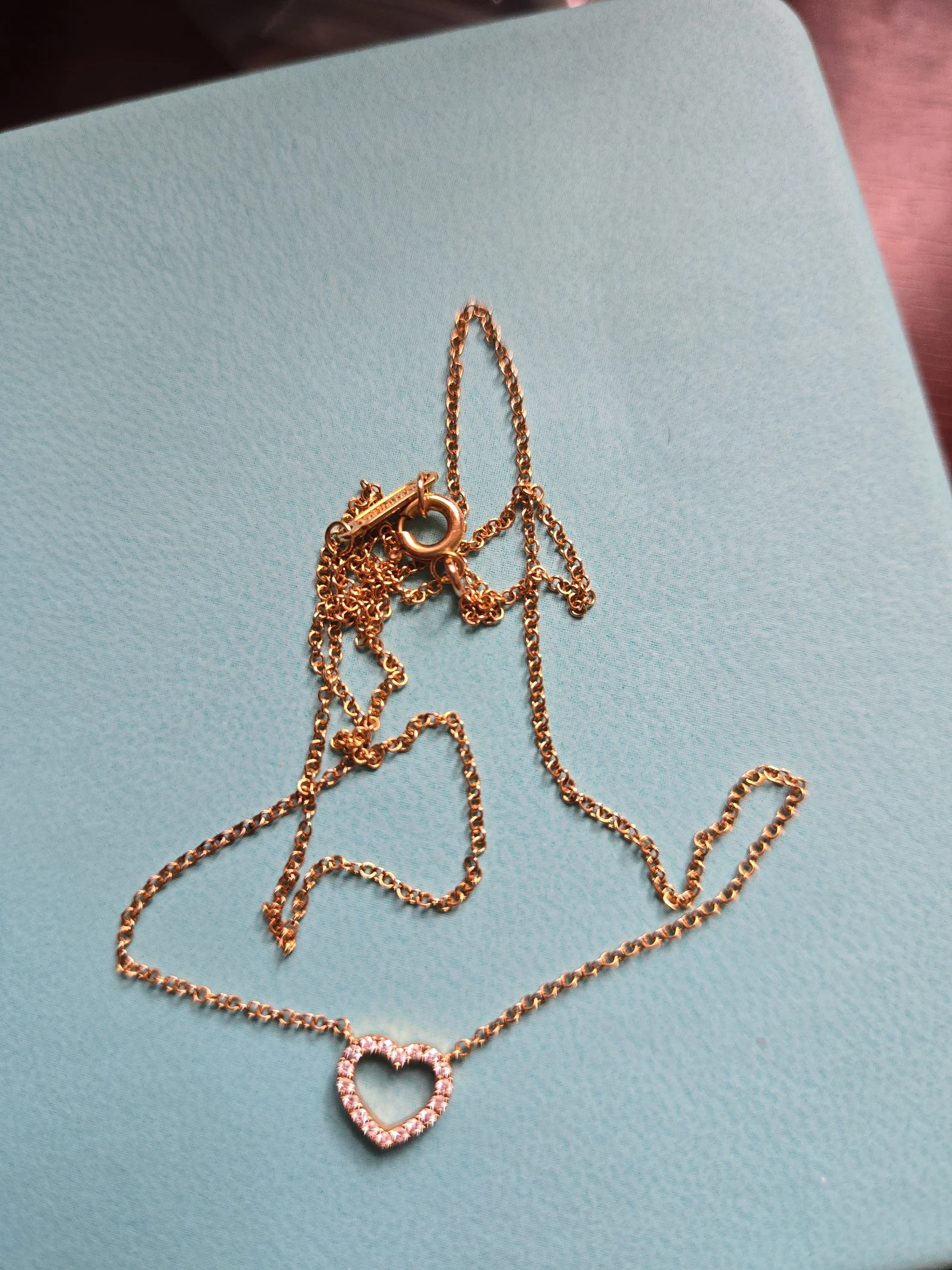 Tiffany & Co Metro Mini Diamond Heart 16