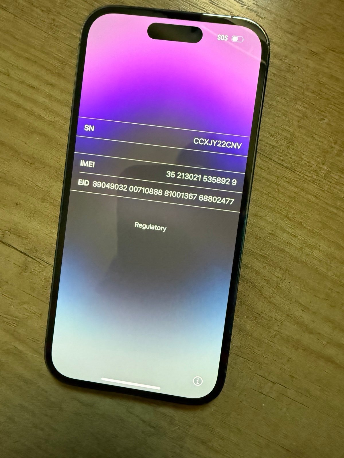 iPhone 14 Pro 256gb purple great condition plus 5 cases 3D53