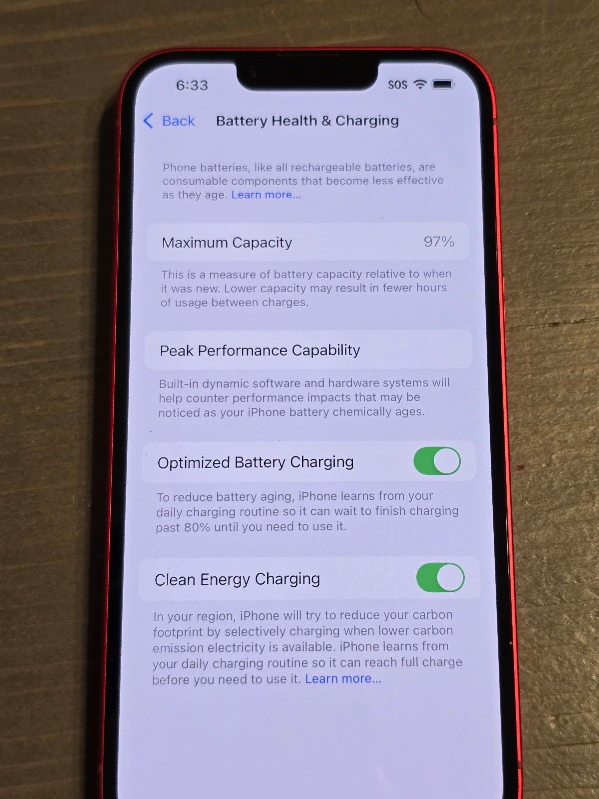 Unlocked iPhone 14 128GB w/97% Battery Health 3S82