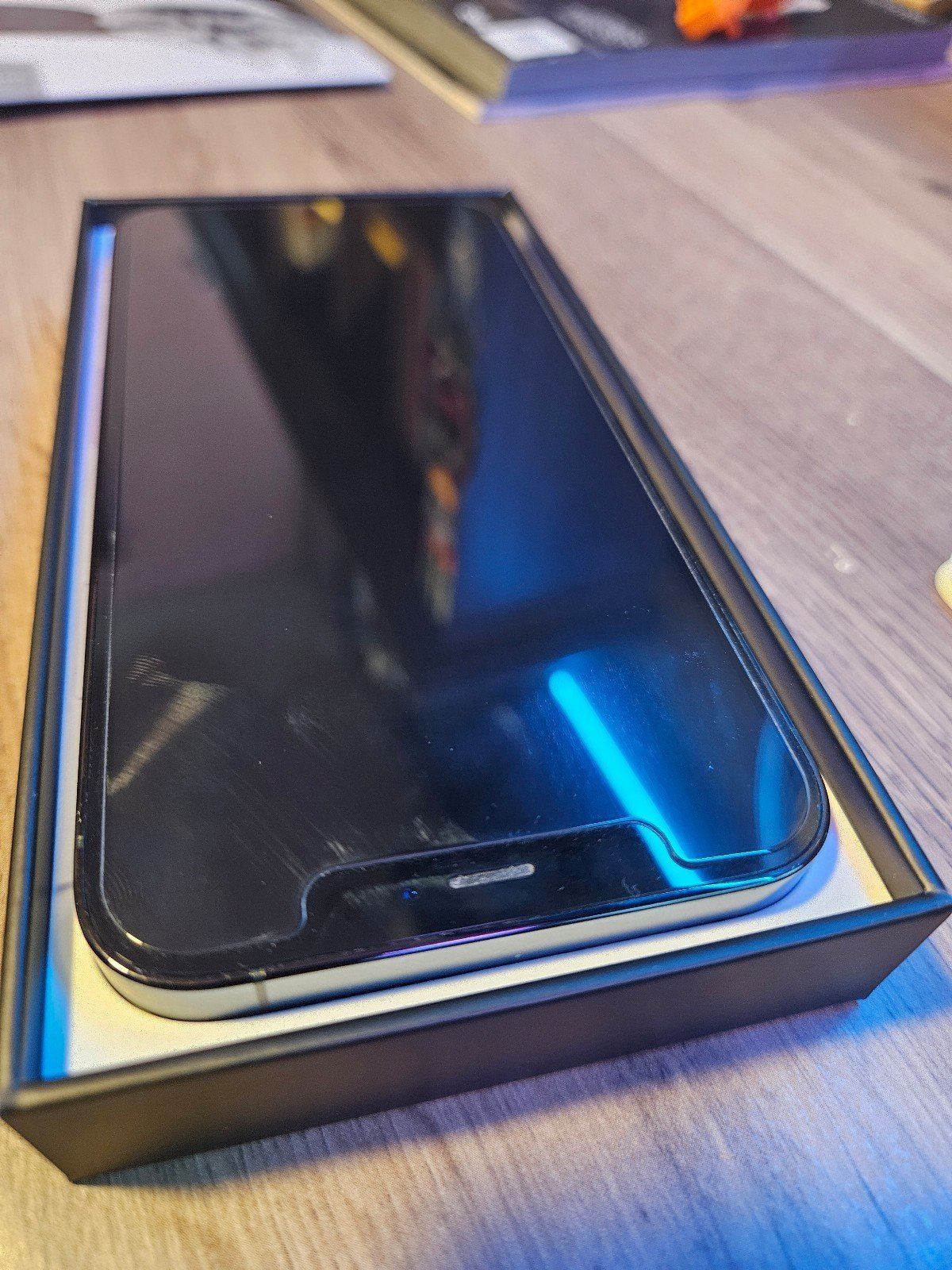 iPhone 12 Pro - 128gb - Factory Unlocked - Pacific Blue 8O55