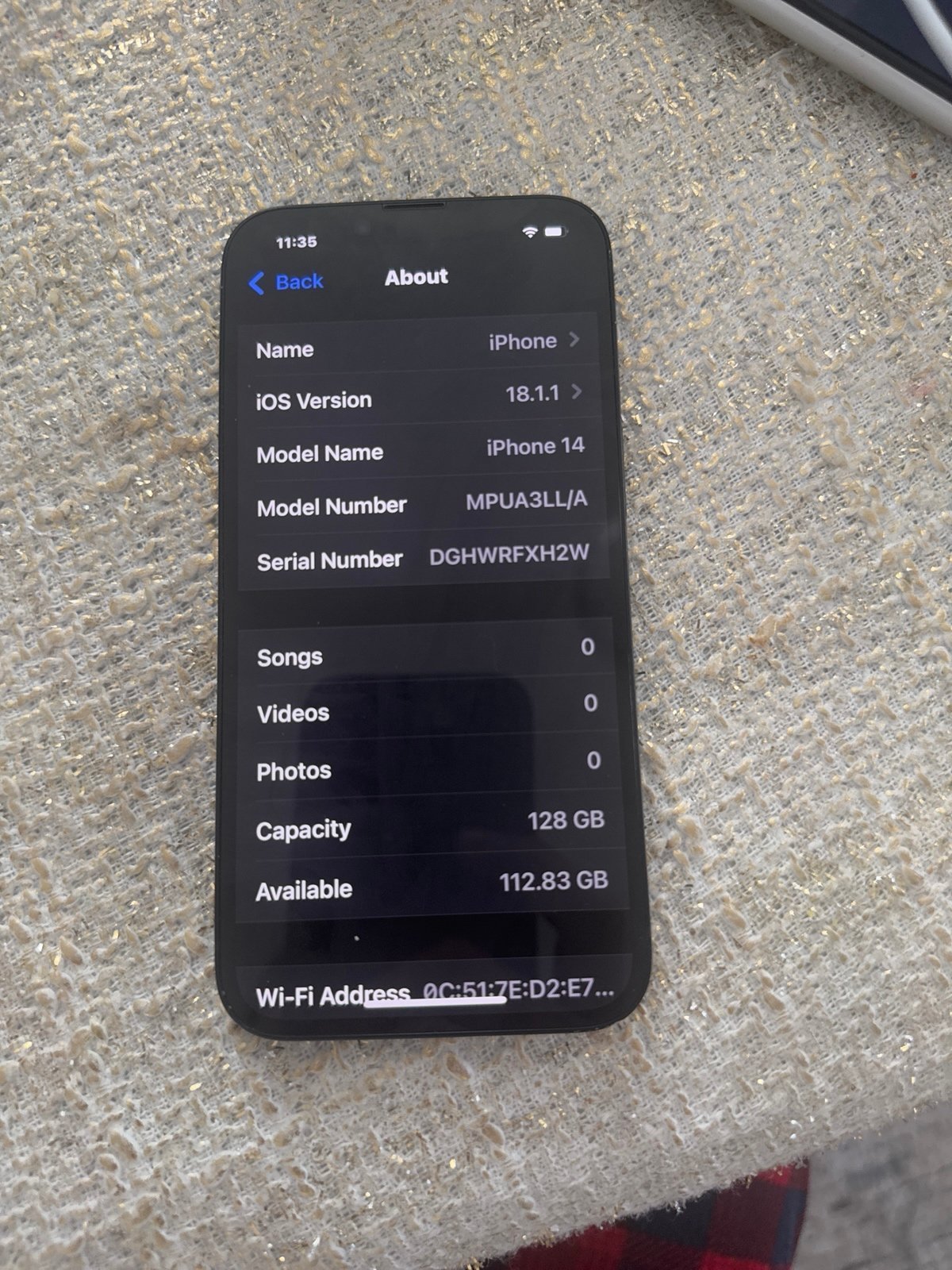 iPhone 14 128Gb Unlocked 3J91