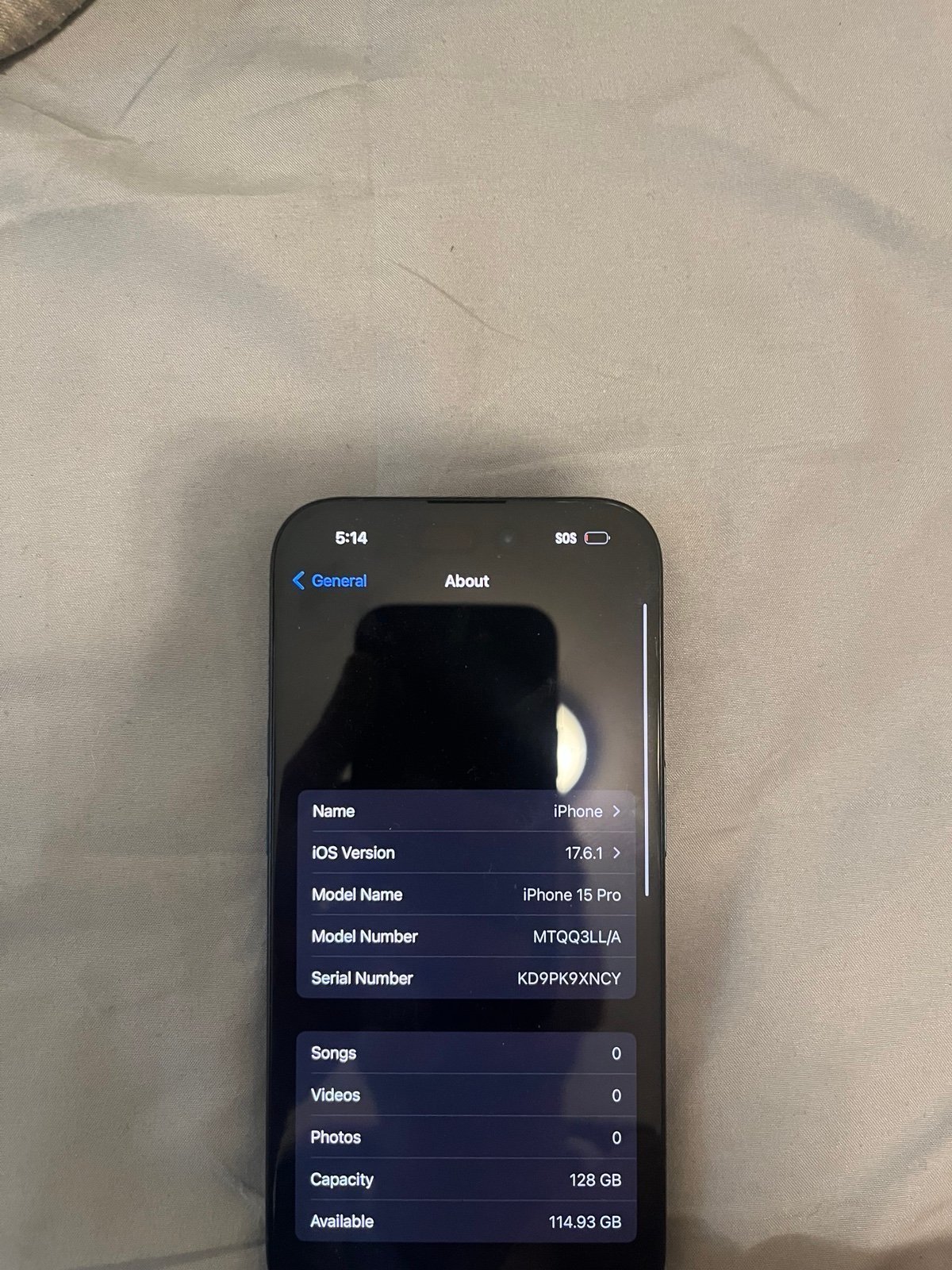 iPhone 15 Pro 128GB Unlocked 6Z39