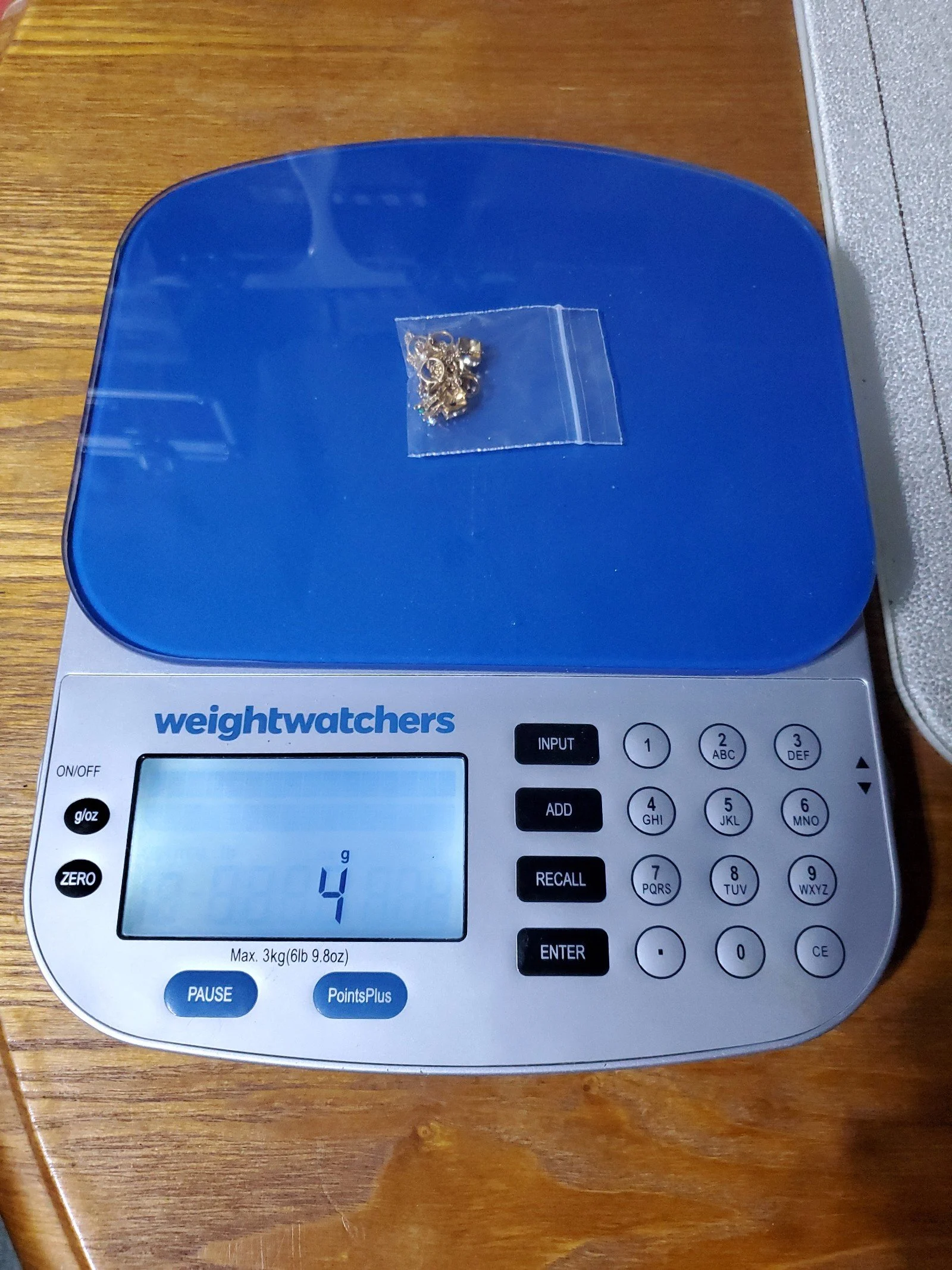 4Grams 14k Gold Mini Birthstone 11 Ring Charms & a 14kt Necklace