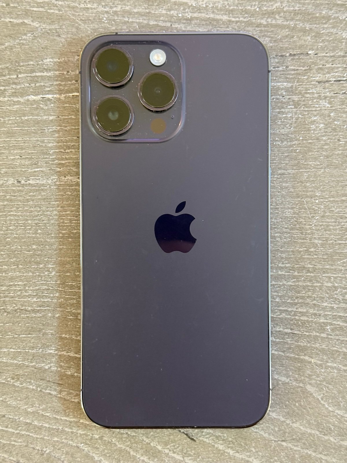 UNLOCKED Apple iPhone 14 Pro Max 256 GB Deep Purple MQ8W3LL/A Used 6V19