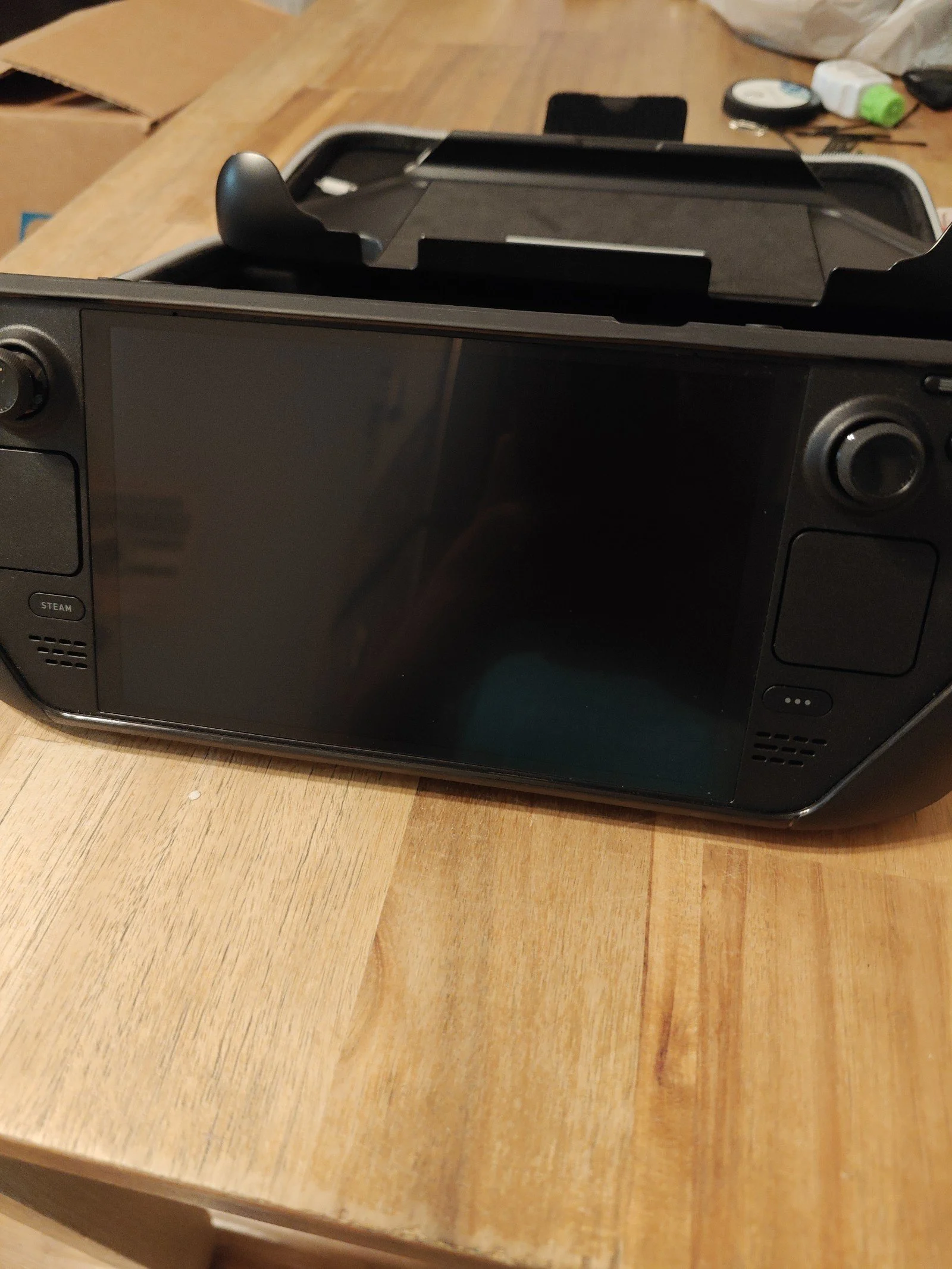 Steam Deck OLED 2TB, JSAUX mod case, 30w charger, original carrying case